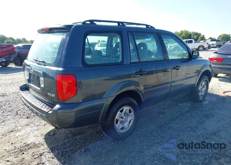 2005 Honda Pilot Lx z USA, uszkodzony, nr VIN 2HKYF18125H550721